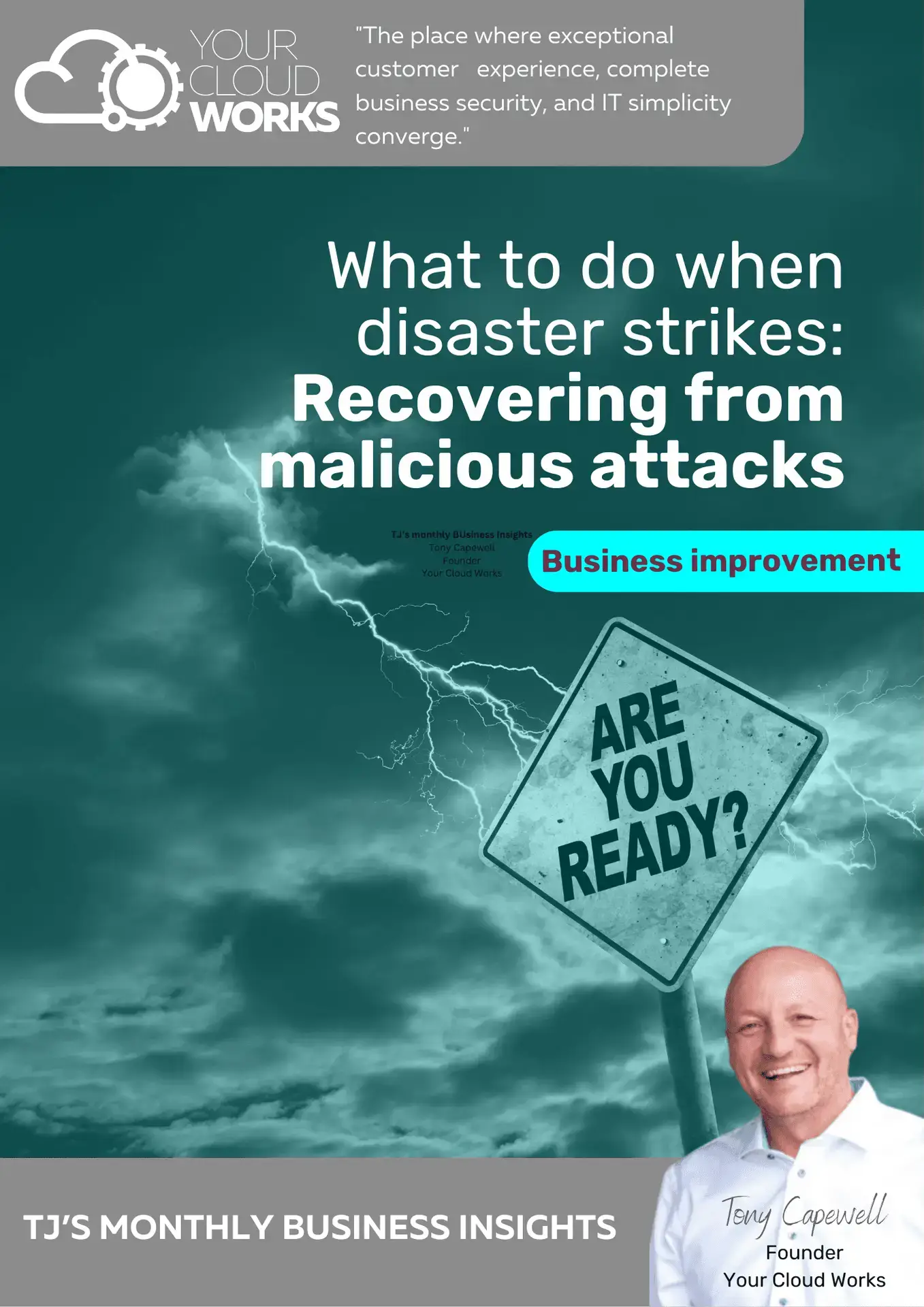 What to do when disaster strikes: Recovering from malicious attacks